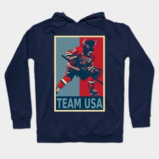 American Bison USA Ice Hockey Hoodie